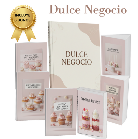 Guia completa para crear y vender tortas en tu casa
